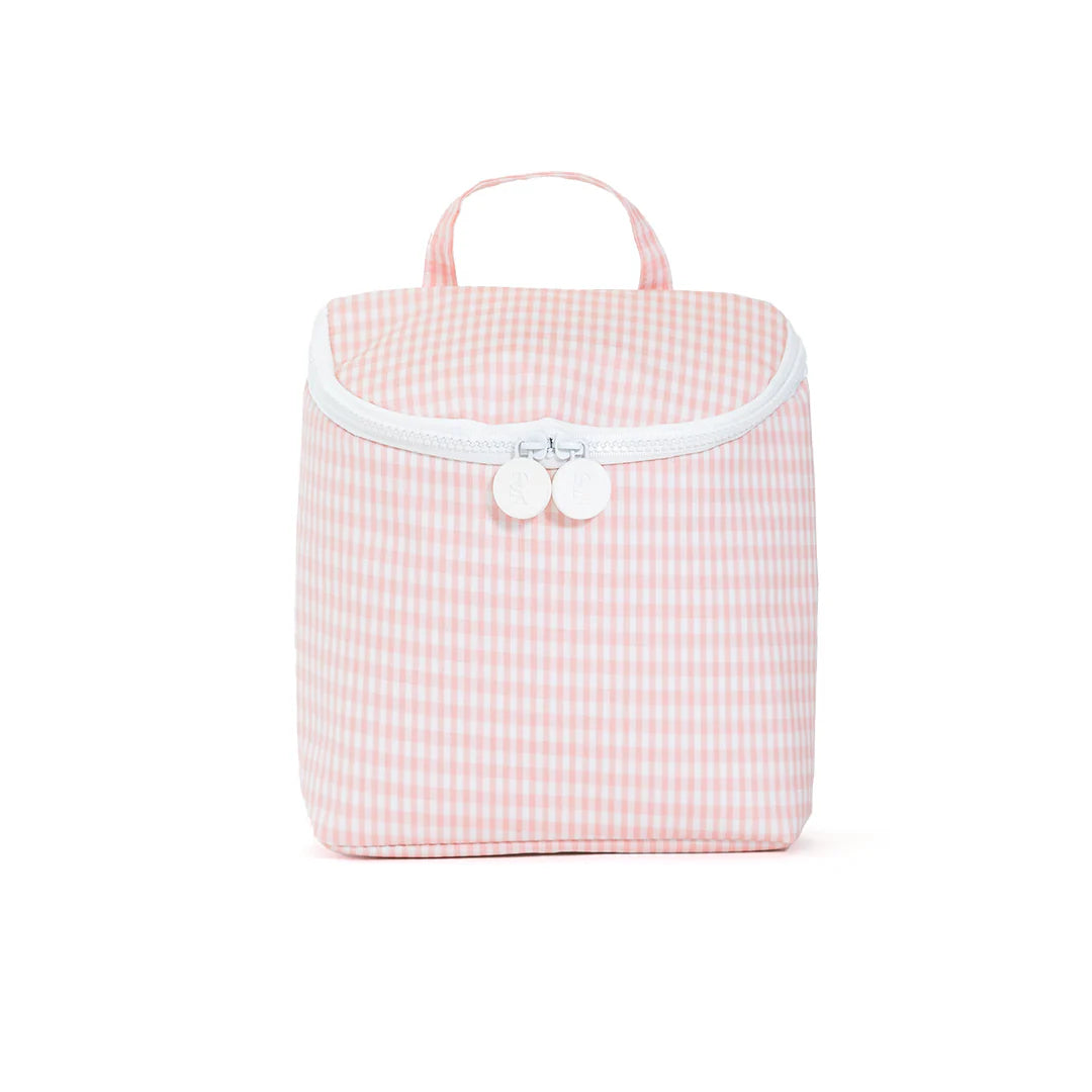 TAKE AWAY INSULATED LUNCH BOX - GINGHAM TAFFY