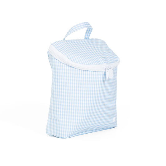 TAKE AWAY INSULATED LUNCH BOX - GINGHAM MIST