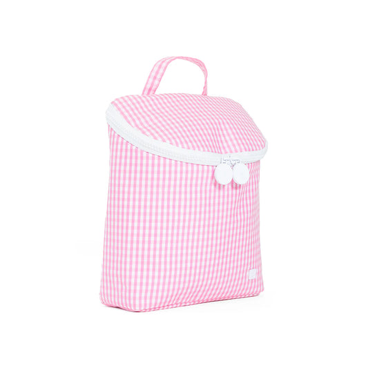 TAKE AWAY INSULATED LUNCH BOX - GINGHAM PINK
