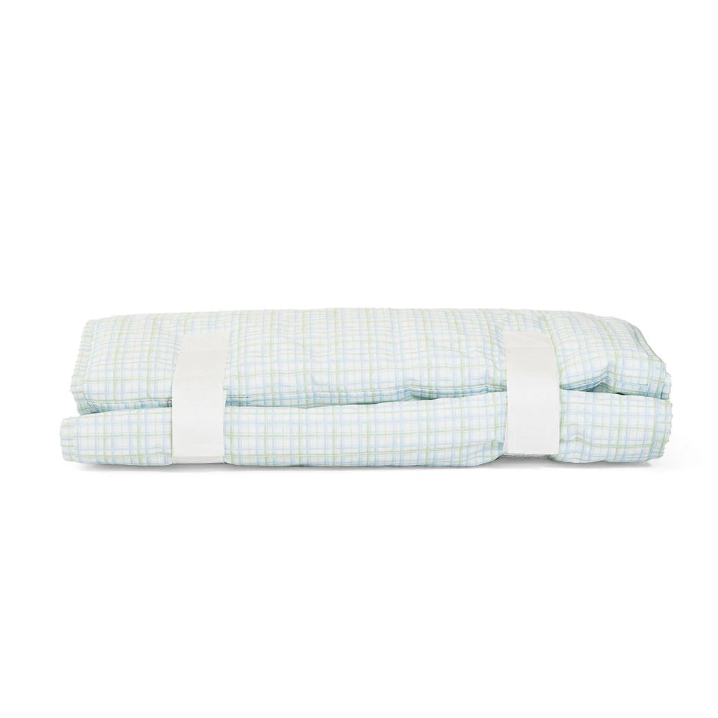 NAP MAT - CLASSIC PLAID GREEN