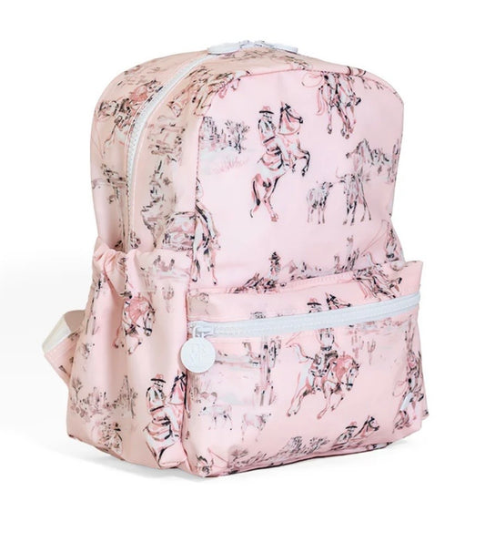 TRVL MINI BACKER - COWGIRL TOILE