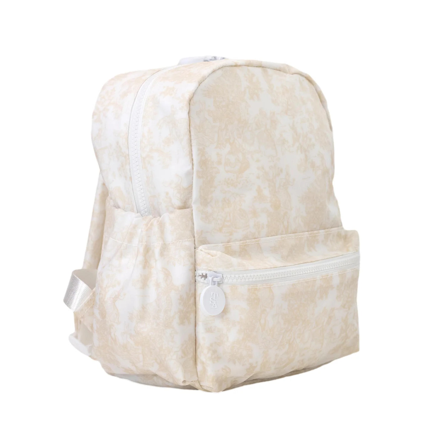 TRVL MINI BACKER - BUNNY TOILE SAND