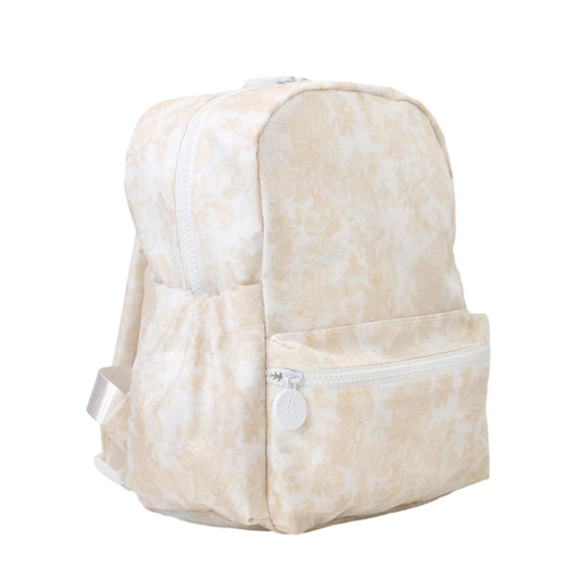 TRVL MINI BACKER - BUNNY TOILE SAND