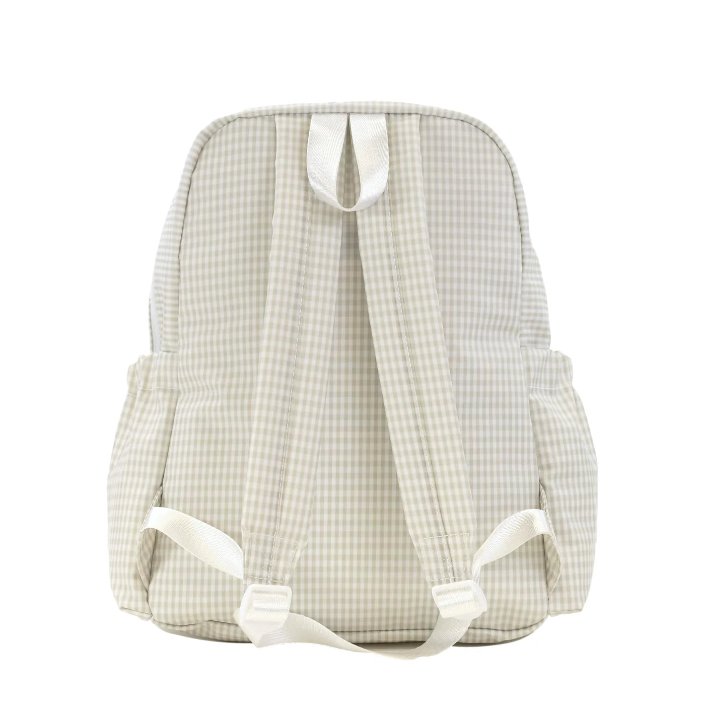 TRVL BACKPACKER - GINGHAM PEARL GREY