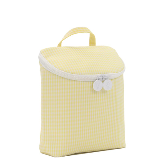 TAKE AWAY INSULATED LUNCH BOX - GINGHAM BUTTERCUP