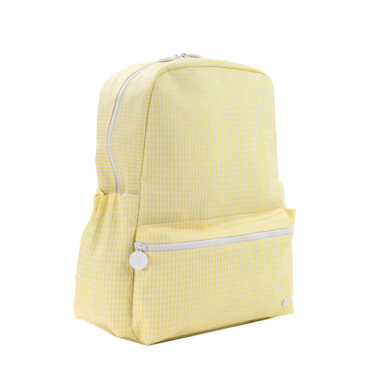 TRVL BACKPACKER - GINGHAM BUTTERCUP