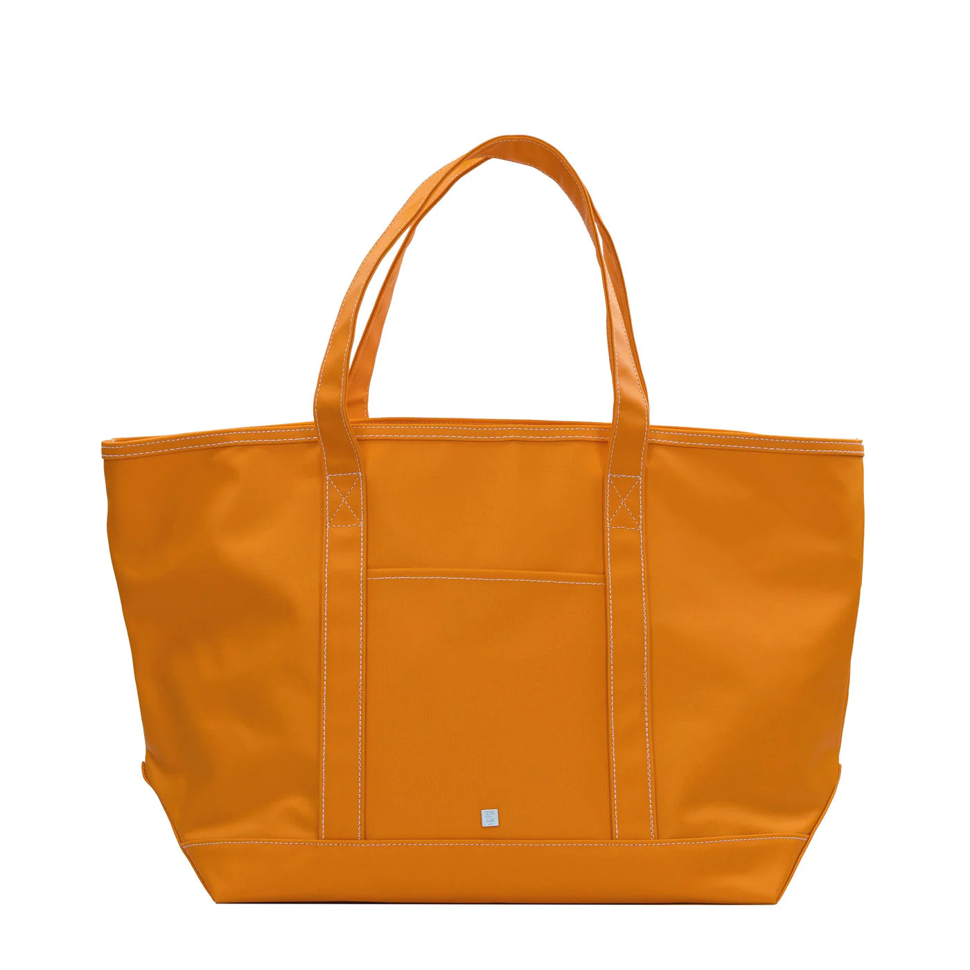 MAXI TOTE COATED CANVAS - ORANGE
