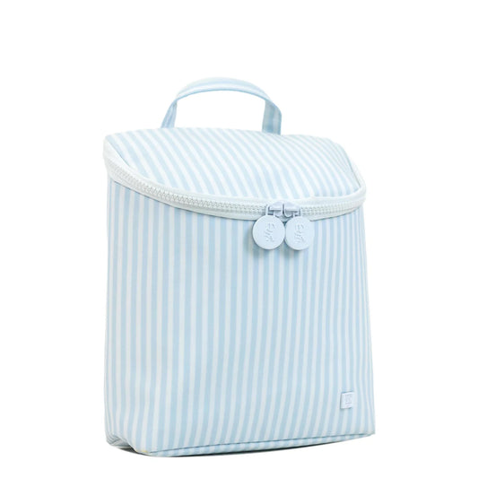 TAKE AWAY INSULATED LUNCH BOX - PIMLICO STRIPE BLUE *BACKORDER 7/15*