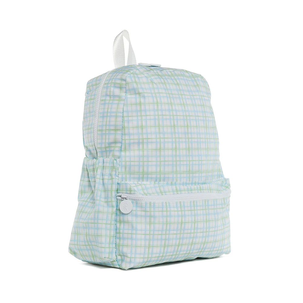TRVL BACKPACKER - CLASSIC PLAID GREEN *BACKORDER 7/15*