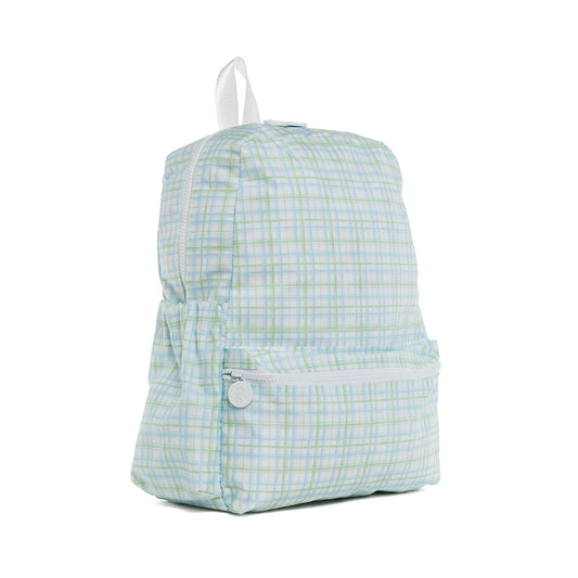 TRVL BACKPACKER - CLASSIC PLAID GREEN *BACKORDER 7/15*
