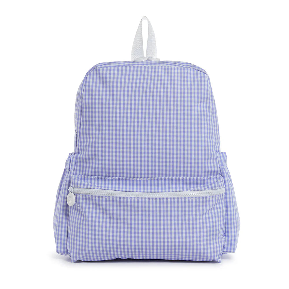 TRVL BACKPACKER - GINGHAM LILAC