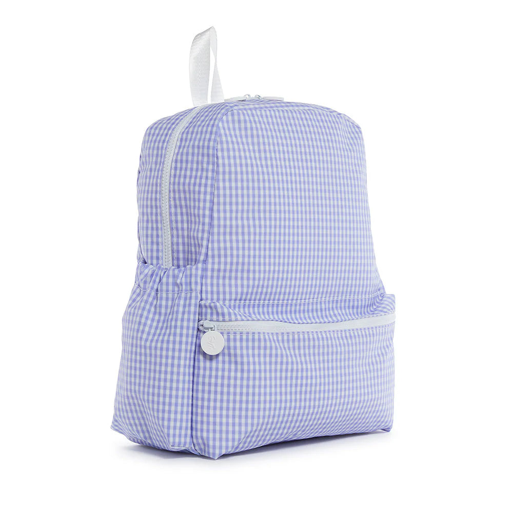 TRVL BACKPACKER - GINGHAM LILAC