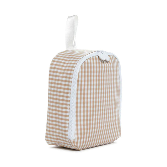 LUNCH BOX - GINGHAM KHAKI