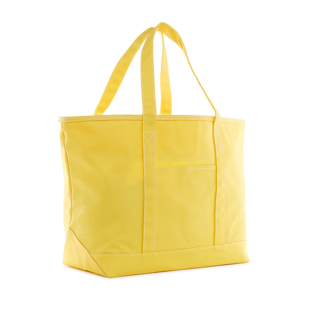 MAXI TOTE COATED CANVAS - DAFFODIL