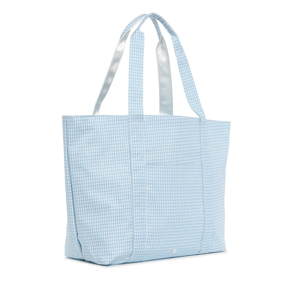JUMBO TOTE - GINGHAM MIST