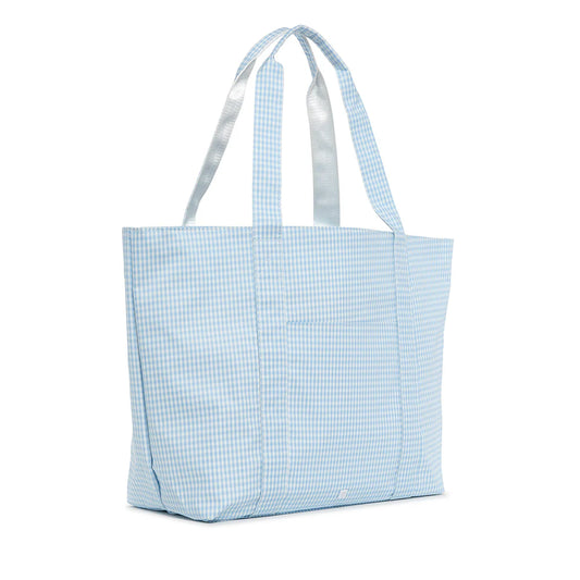 JUMBO TOTE - GINGHAM MIST