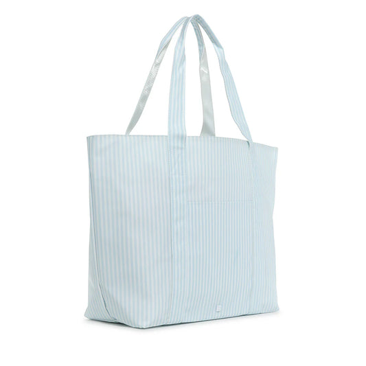 JUMBO TOTE - PIMLICO STRIPE BLUE *BACKORDER 8/1*