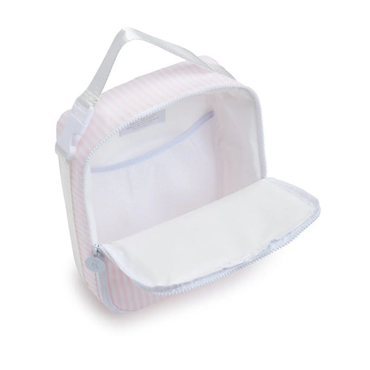 LUNCH BOX INSULATED - PIMLICO STRIPE PINK