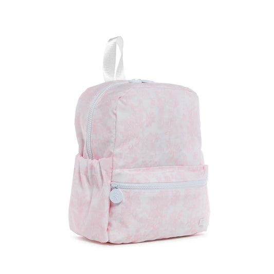 TRVL MINI BACKER - BUNNY TOILE PINK
