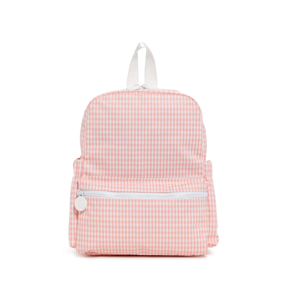 TRVL MINI BACKER - GINGHAM TAFFY