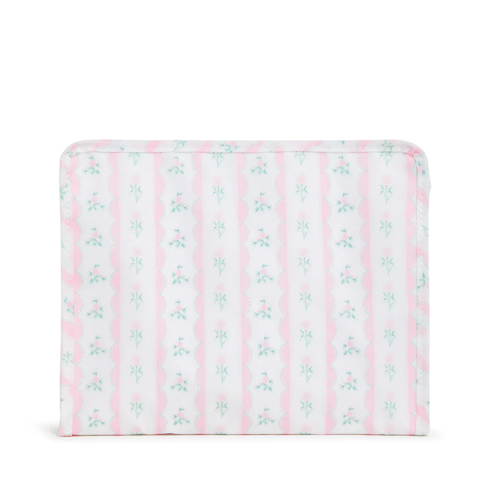 LARGE ROADIE - RIBBON FLORAL PINK