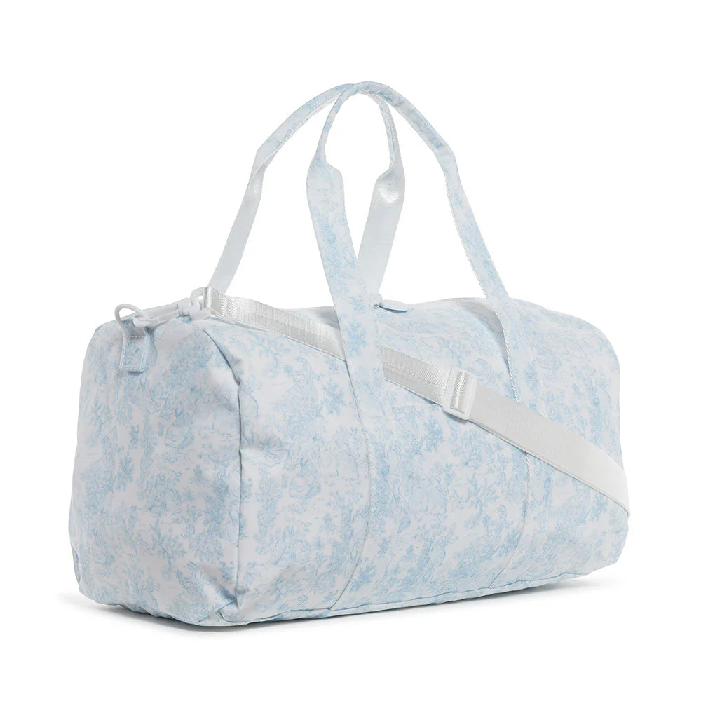 WEEKENDER DUFFEL BAG - BUNNY TOILE BLUE