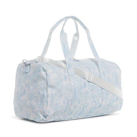 WEEKENDER DUFFEL BAG - BUNNY TOILE BLUE
