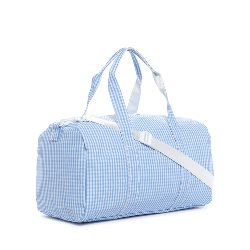 WEEKENDER DUFFEL BAG - GINGHAM SKY