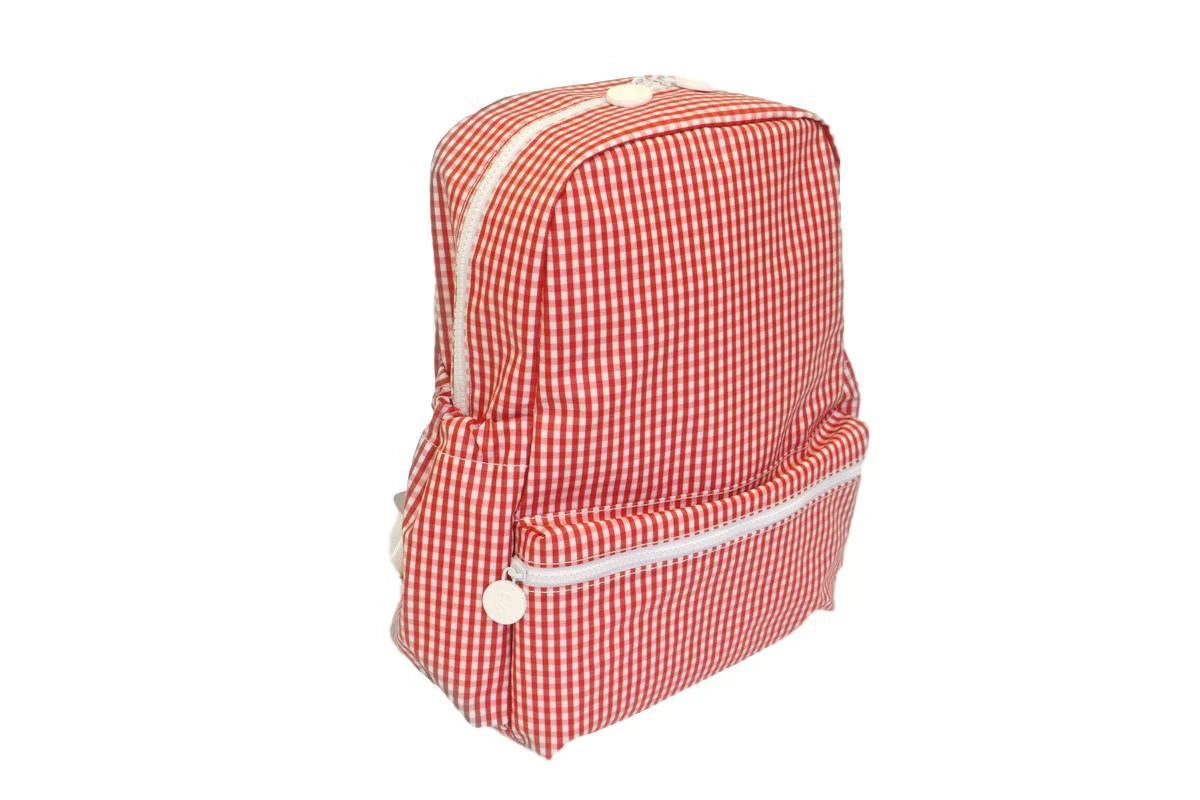 TRVL BACKPACKER - GINGHAM RED