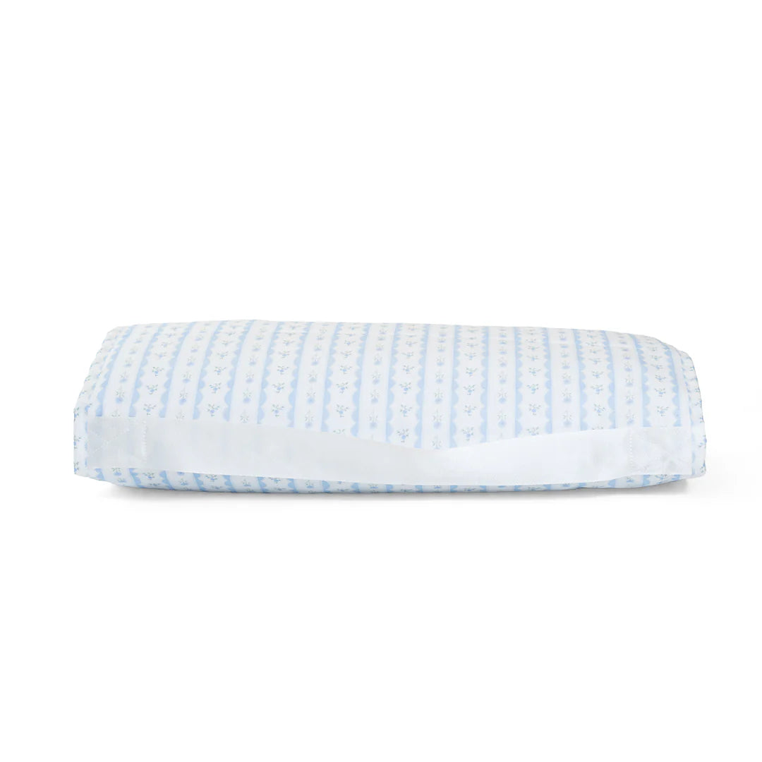 NAP MAT - RIBBON FLORAL BLUE