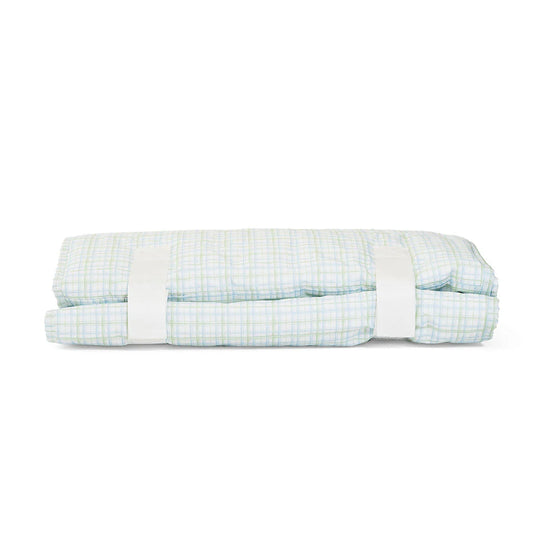 NAP MAT - CLASSIC PLAID GREEN