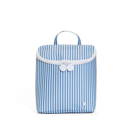 TAKE AWAY INSULATED LUNCH BOX - PIMLICO STRIPE CHAMBRAY