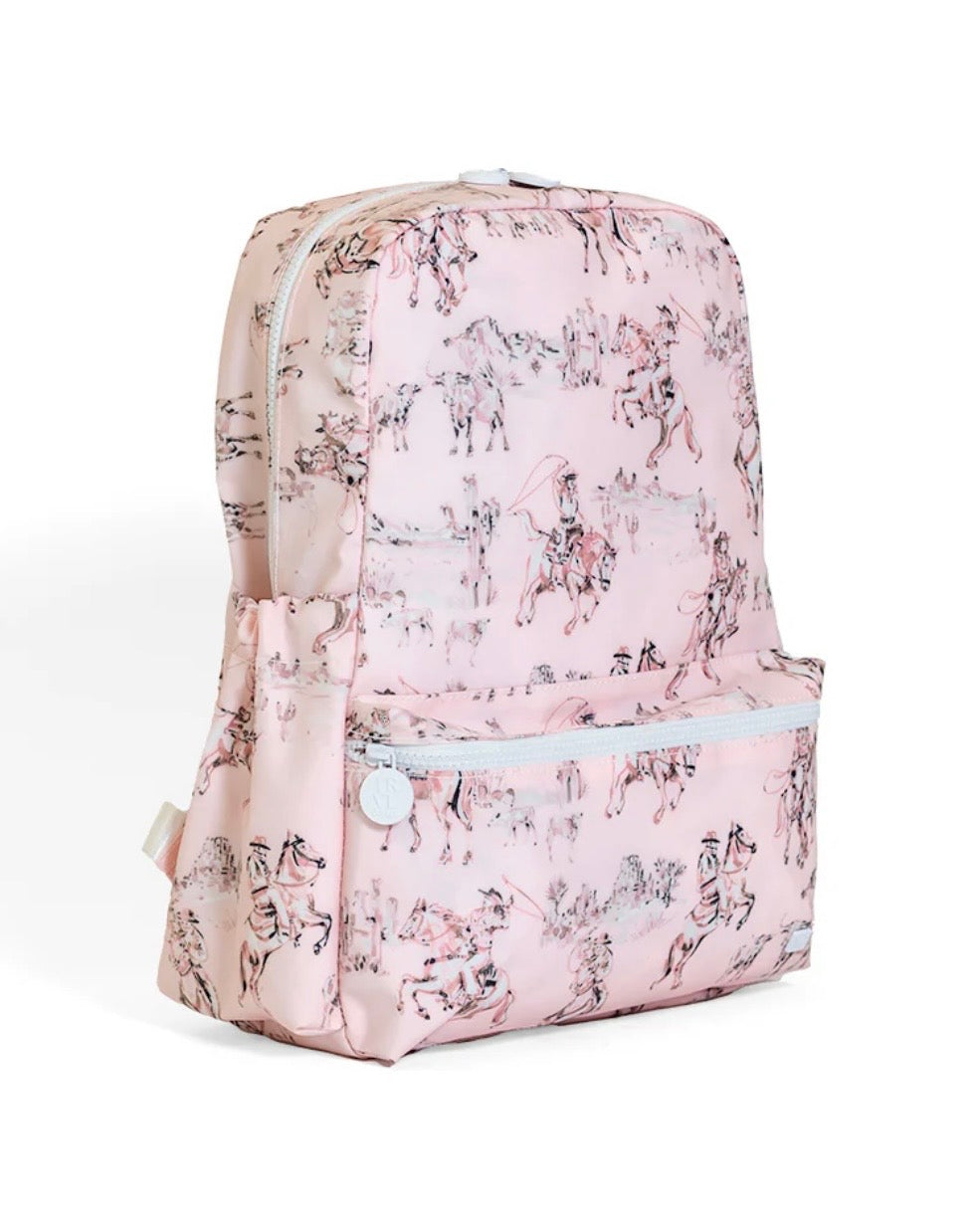 TRVL BACKPACKER - COWGIRL TOILE