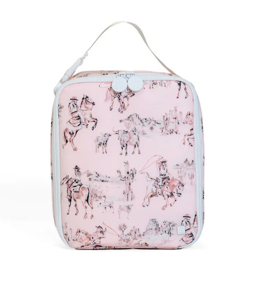 LUNCH BOX INSULATED - COWGIRL TOILE