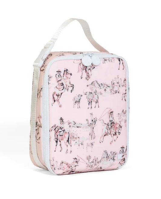 LUNCH BOX INSULATED - COWGIRL TOILE