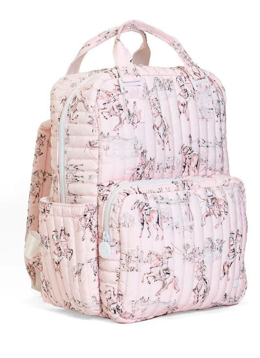 TRVL QUILTED DIAPER BAG - COWGIRL TOILE