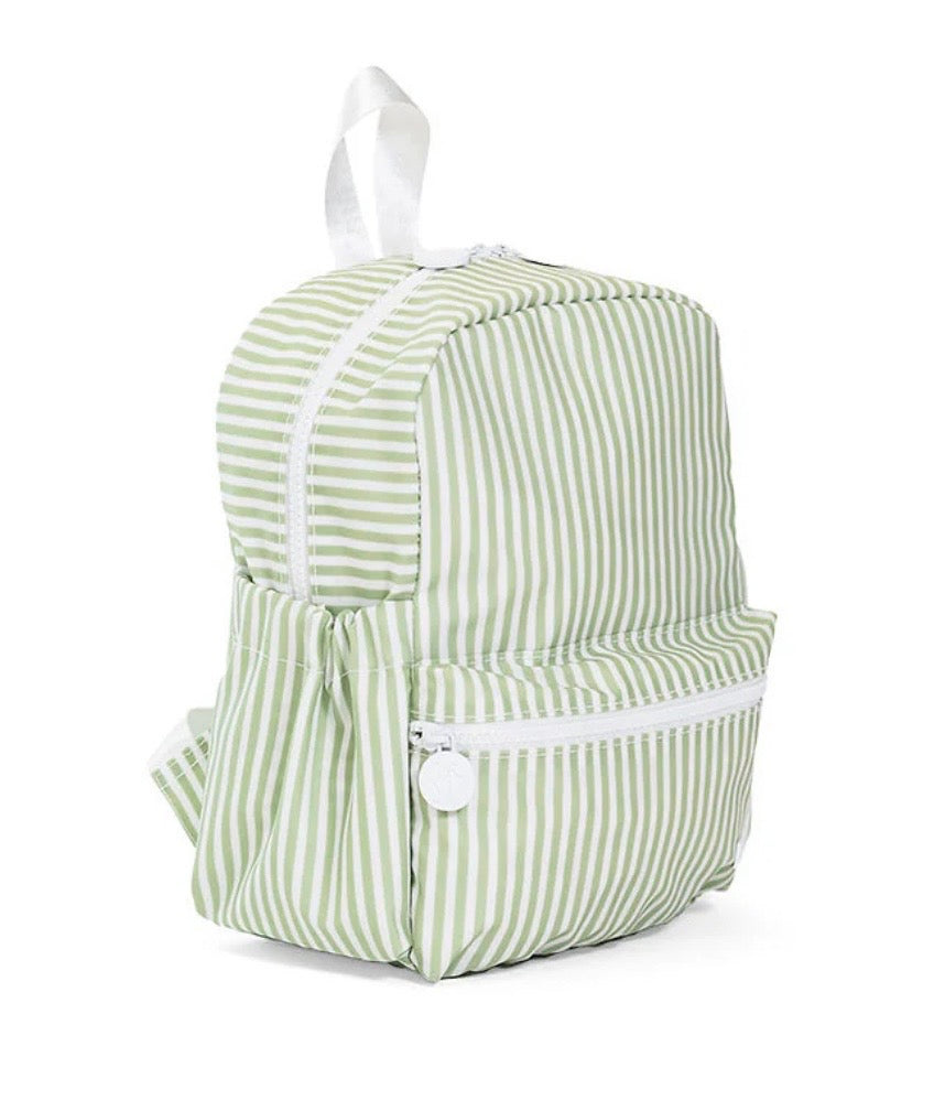 TRVL MINI BACKER - PIMLICO STRIPE SAGE