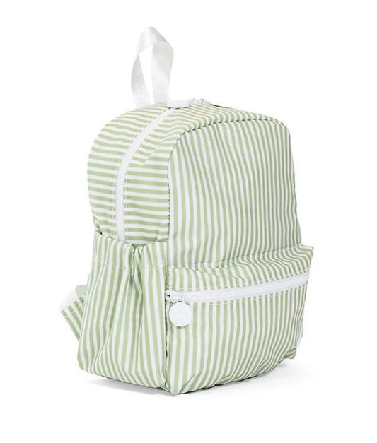 TRVL MINI BACKER - PIMLICO STRIPE SAGE
