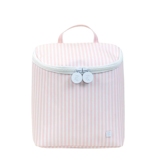 TAKE AWAY INSULATED LUNCH BOX - PIMLICO STRIPE PINK