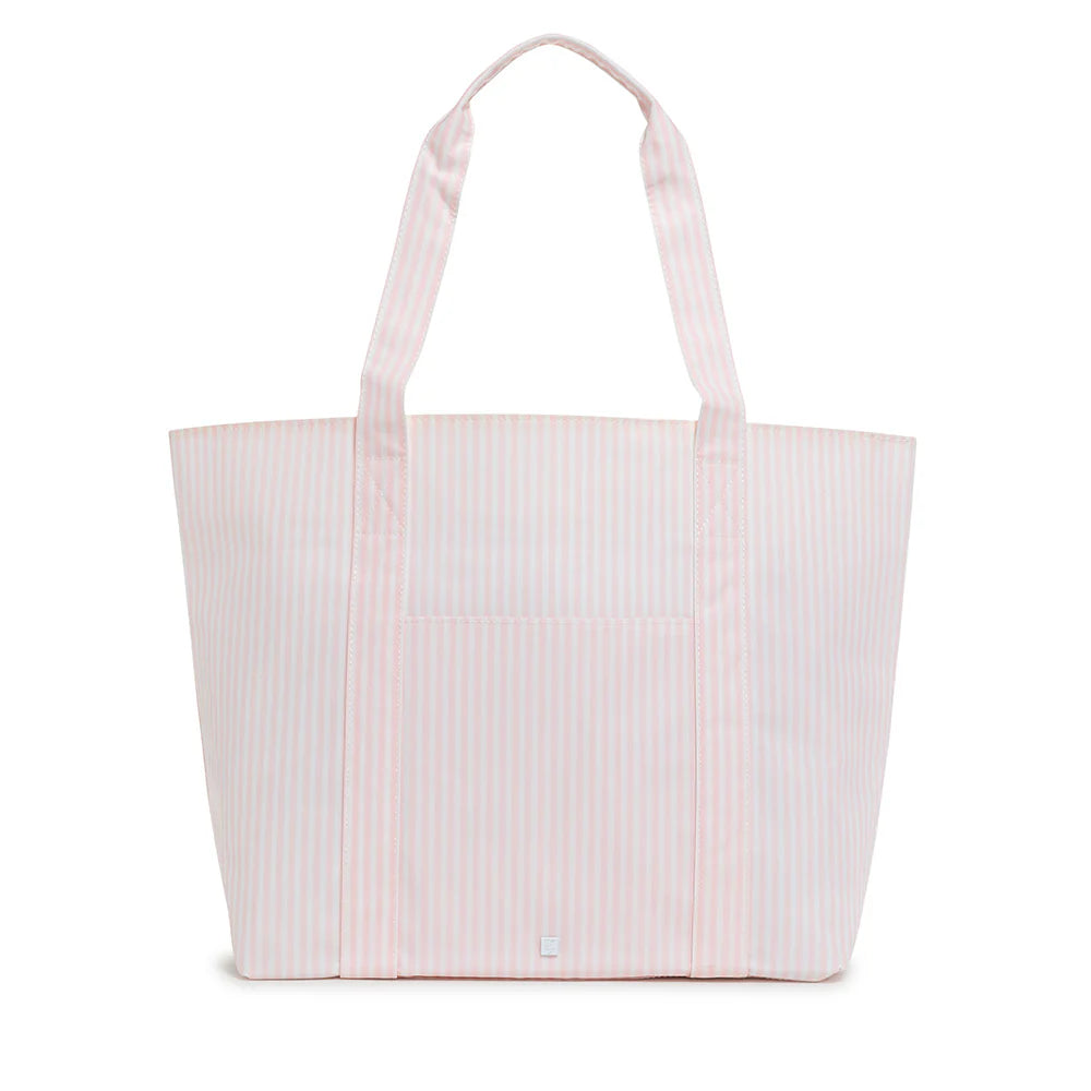 JUMBO TOTE - PIMLICO STRIPE PINK