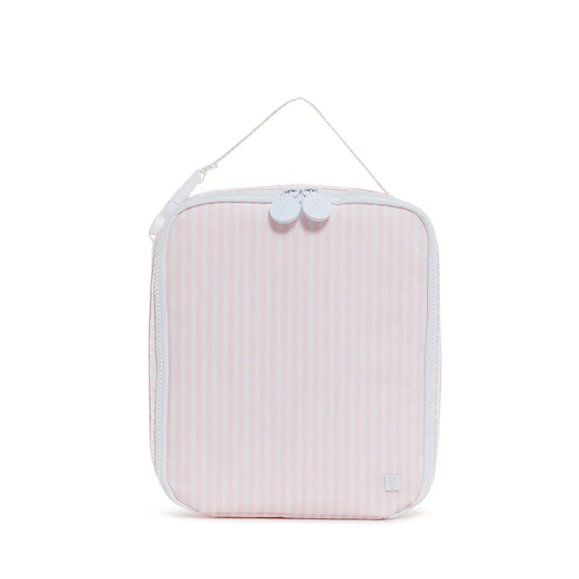 LUNCH BOX INSULATED - PIMLICO STRIPE PINK