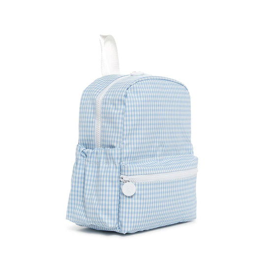 TRVL MINI BACKER - GINGHAM MIST