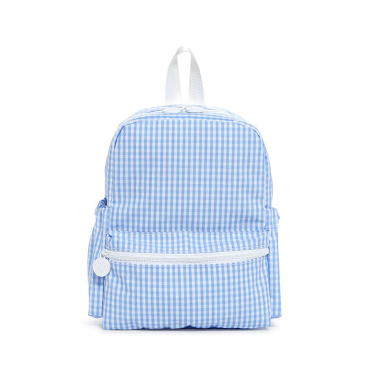 TRVL MINI BACKER - GINGHAM SKY